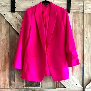 Express Women's Pink Blazer